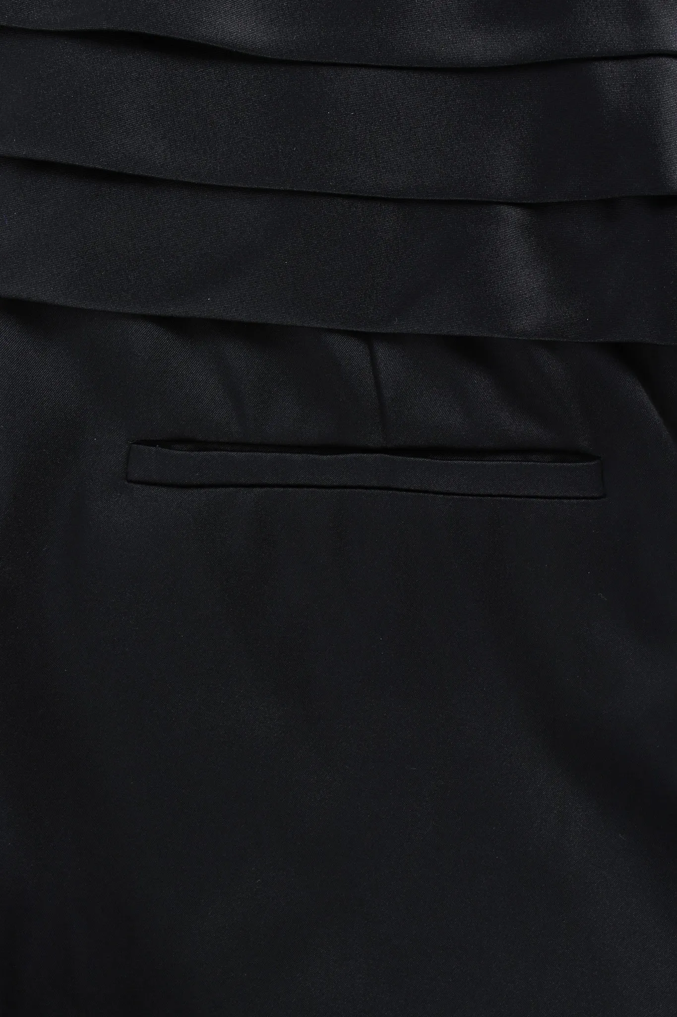 2006A Cummerbund Pleat Silk Pant