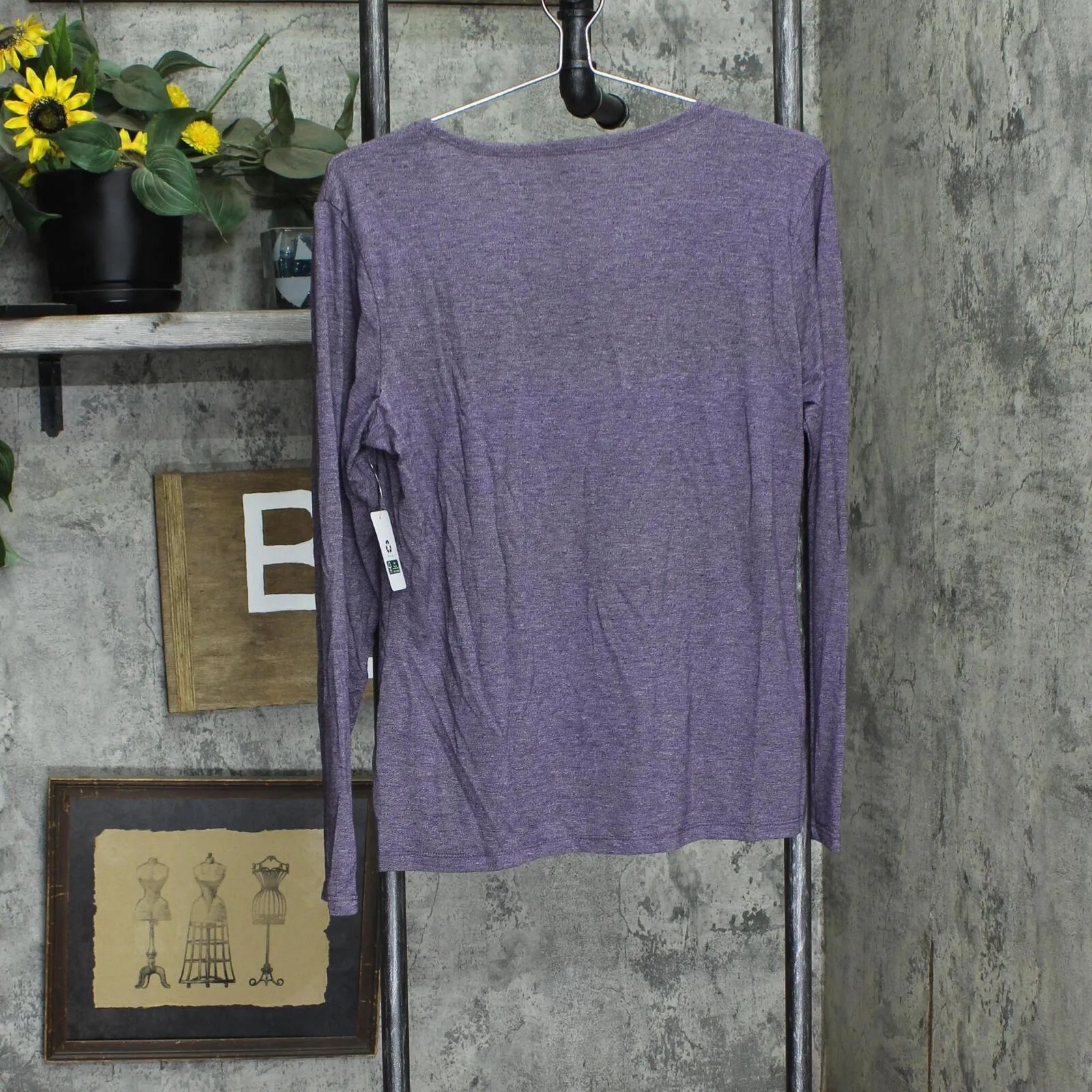 32 Degrees Womens 2-Pack Long Sleeve Scoop Neck T-Shirt 1307813