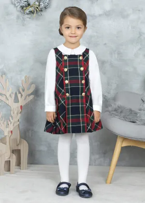 Abel & Lula 5561 Blouse and 5549 Pinafore Dress
