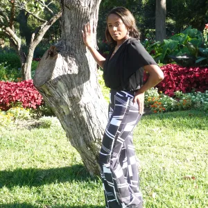 Abstract Printed Pant