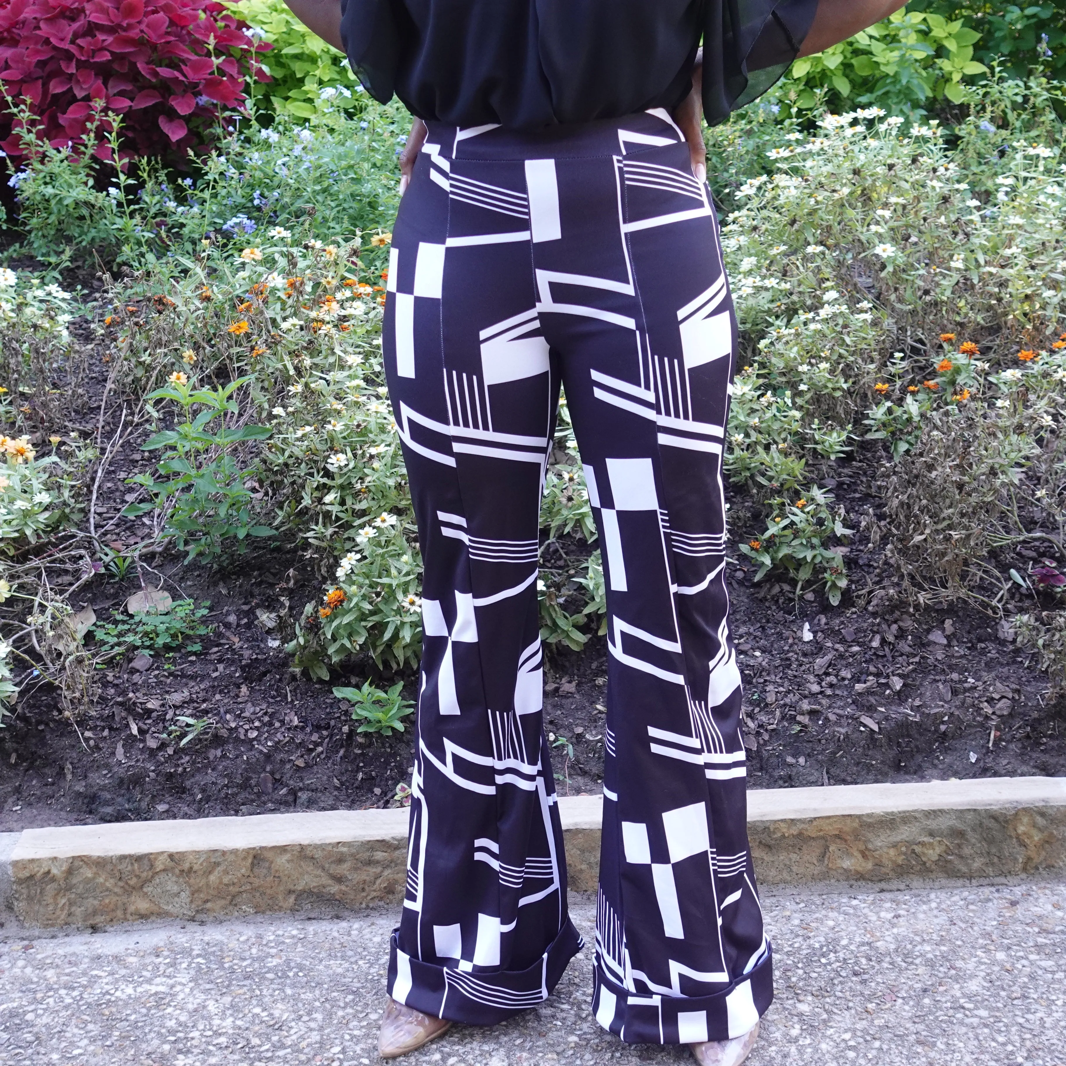 Abstract Printed Pant