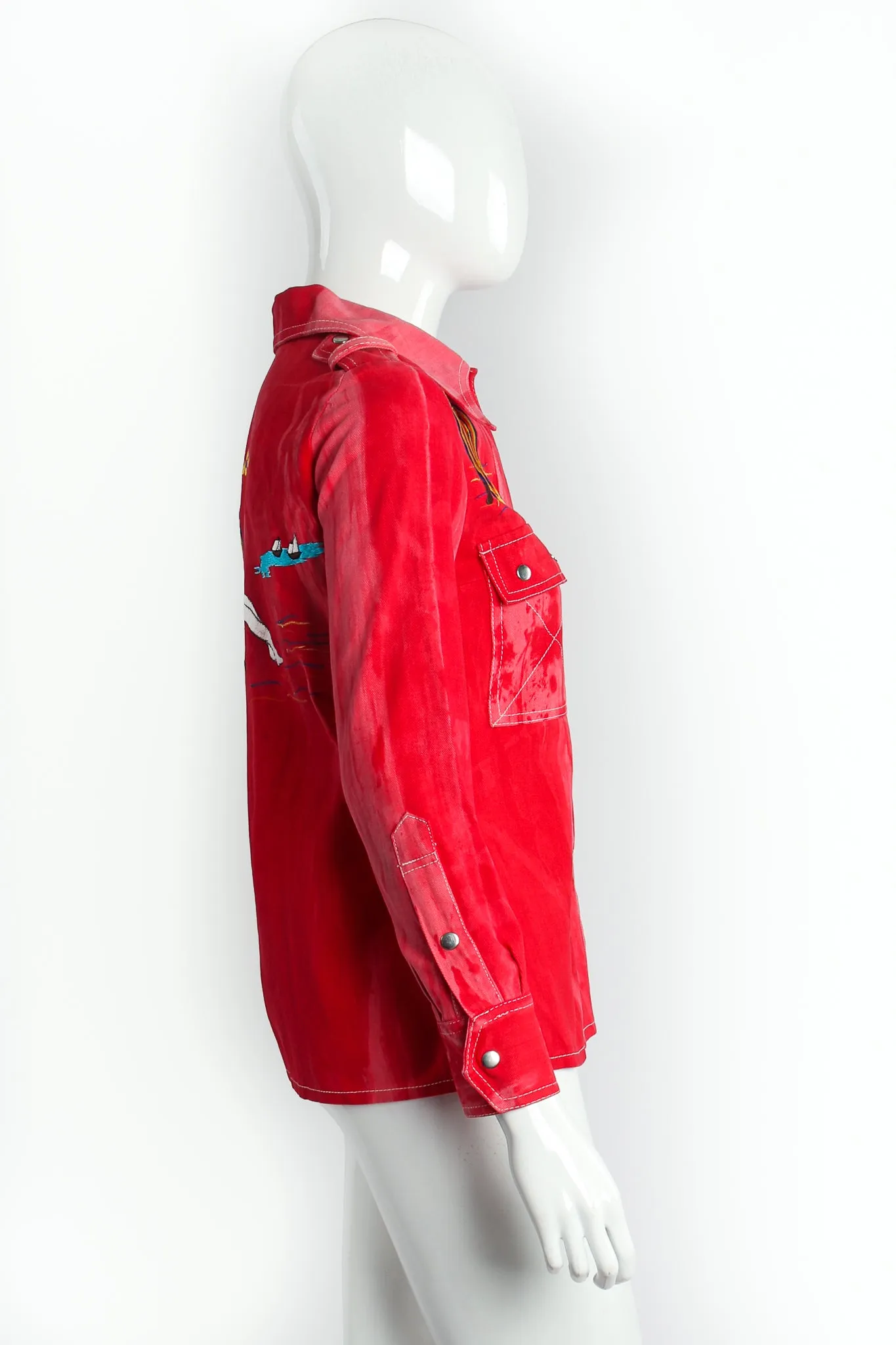 Acid Beach Twill Shirt Jacket & Pant Set
