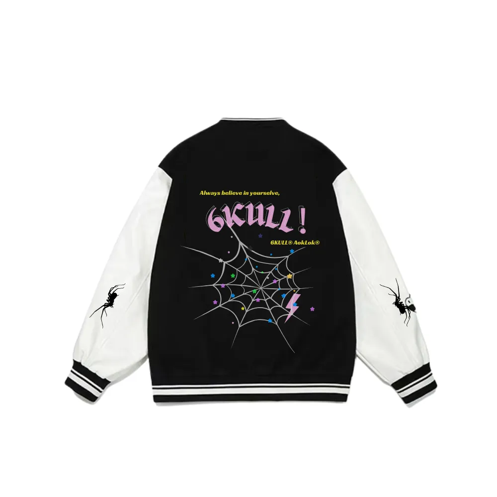 ⚡AG Spider Varsity Baseball Jacket