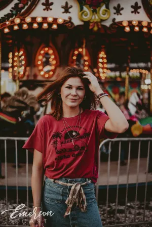 Alpha Delta Pi Beach Van Tee