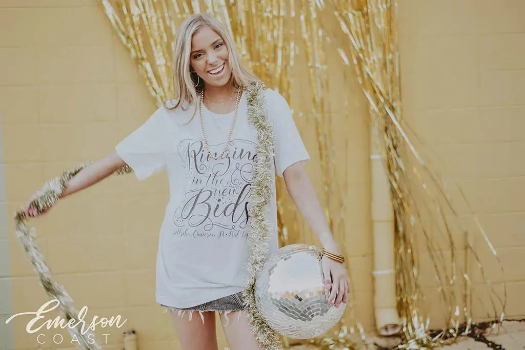 Alpha O New Years Bid Day T-shirt