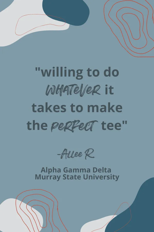Alpha Phi Customizable Retro Semi Formal T-shirt