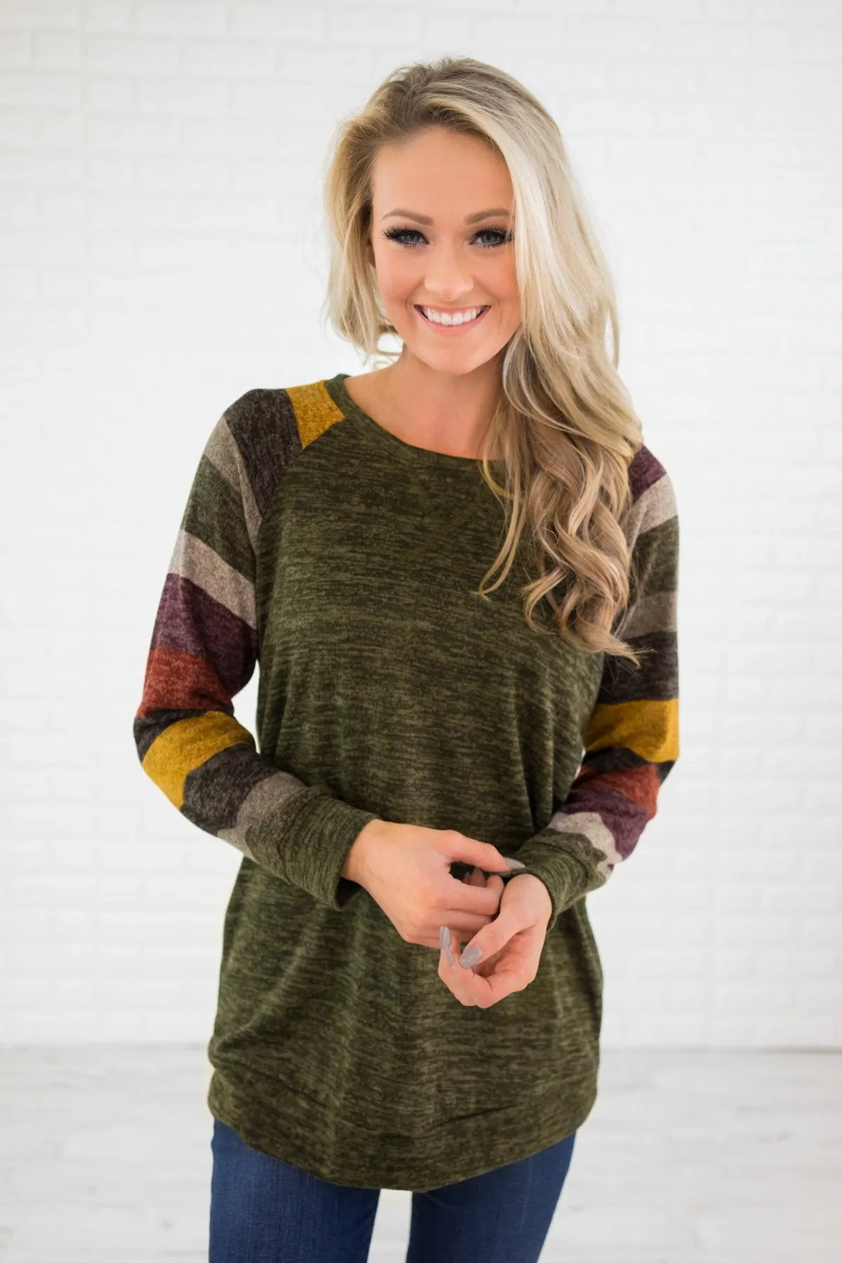 Always Find a Way Top ~ Olive