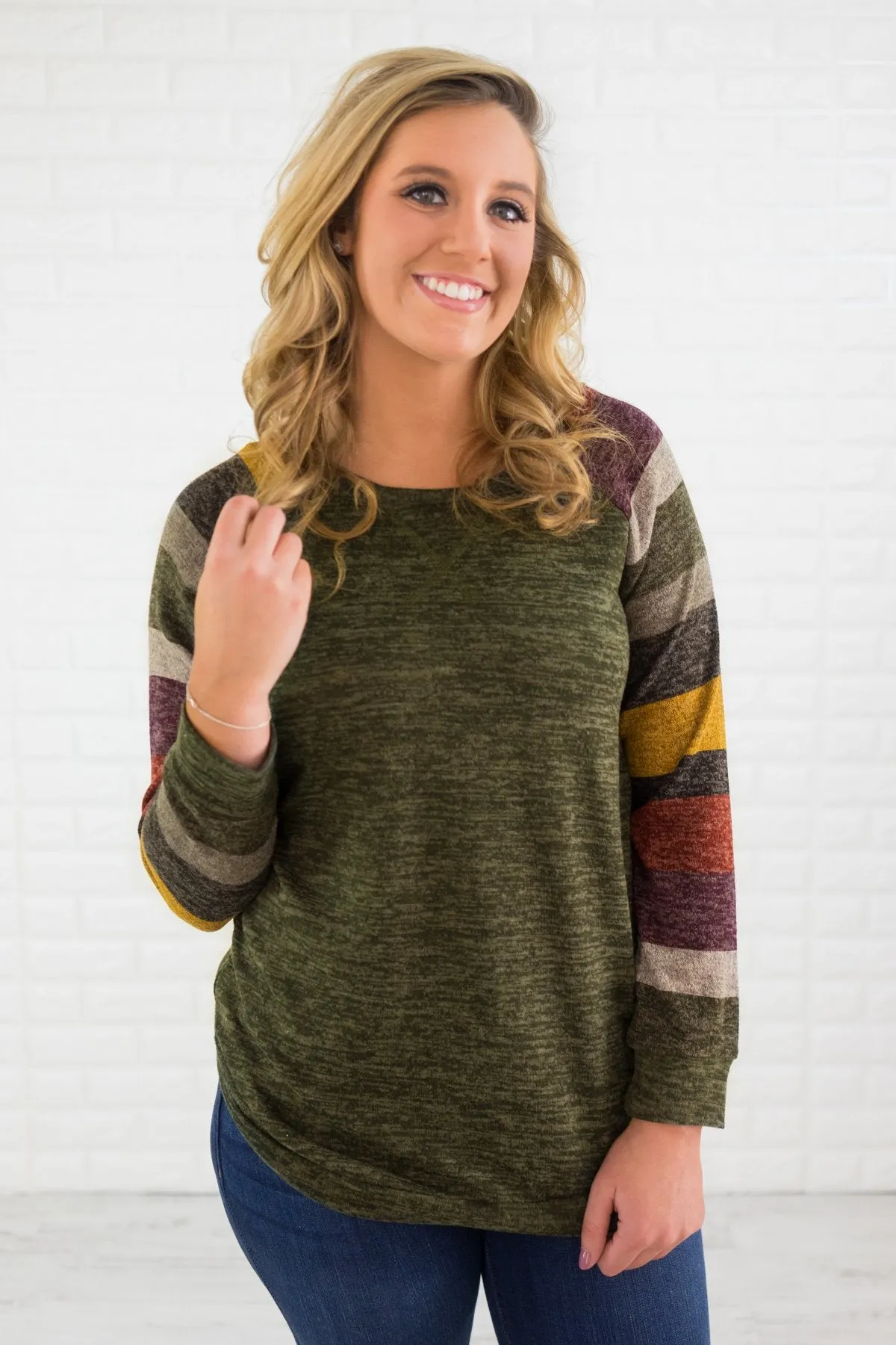 Always Find a Way Top ~ Olive