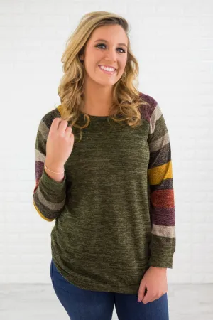 Always Find a Way Top ~ Olive