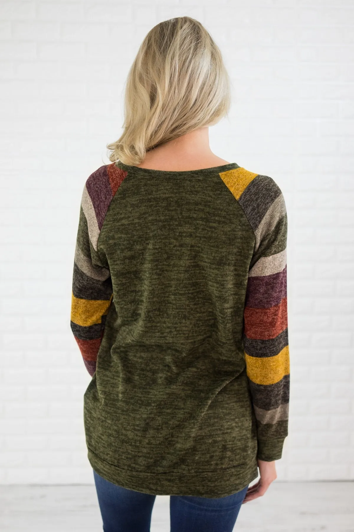 Always Find a Way Top ~ Olive
