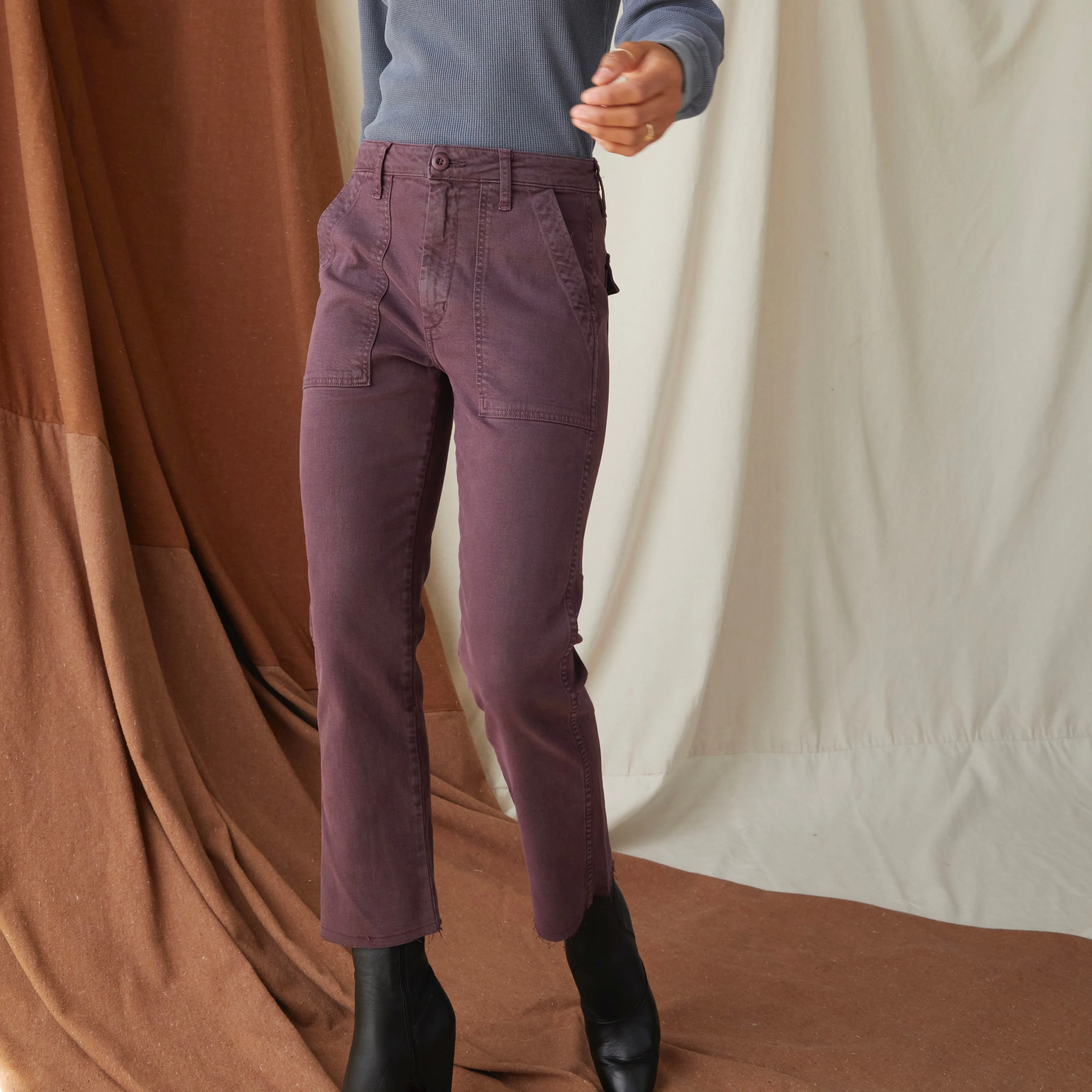 AMO Easy Army Trouser-winetasting