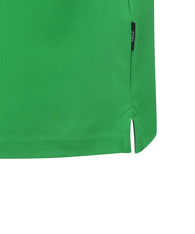 ANEW Golf: Men Back Big Logo Long T-Shirt - Green