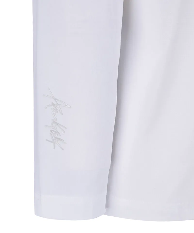 ANEW Golf Men's Band Detail Long T-Shirt - White