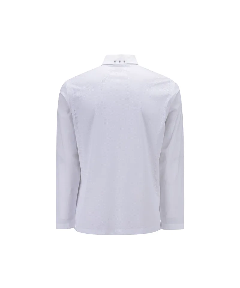 ANEW Golf Men's Band Detail Long T-Shirt - White