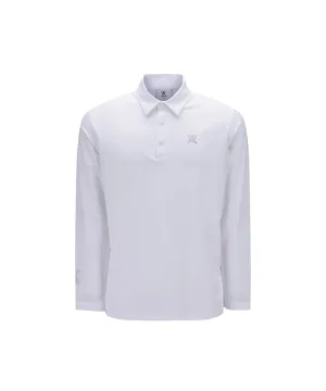ANEW Golf Men's Band Detail Long T-Shirt - White