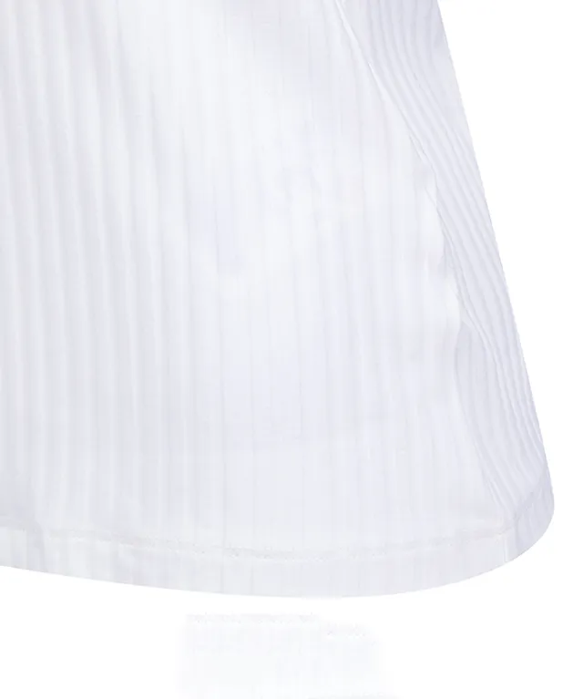 ANEW Golf: Women Color Block Corduroy Sleeveless - White
