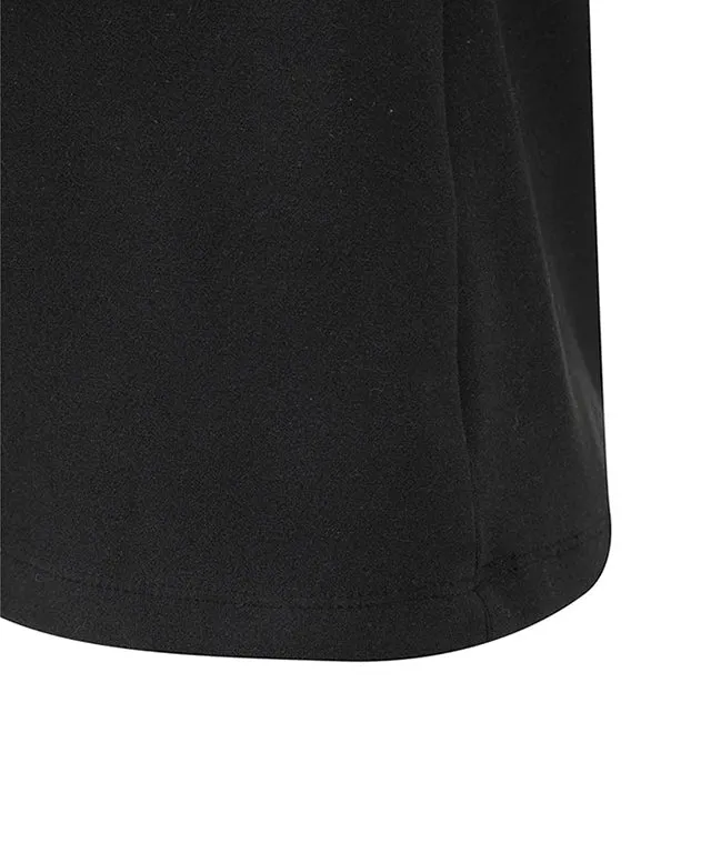 ANEW Golf: Women Nap Collar Long T-shirt - Black