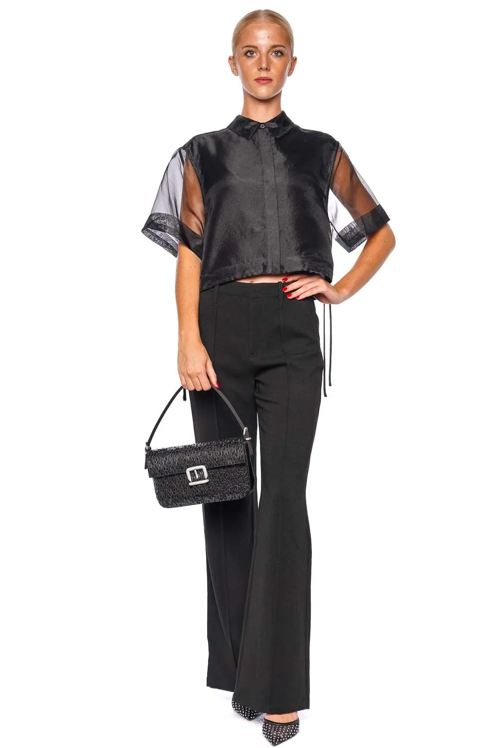 Ansel Black Tailored Trouser