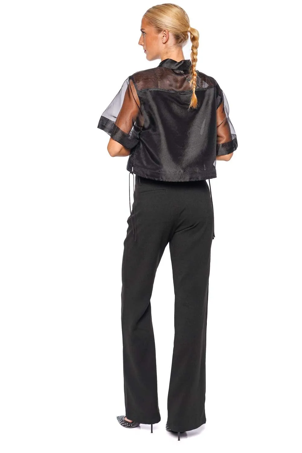 Ansel Black Tailored Trouser