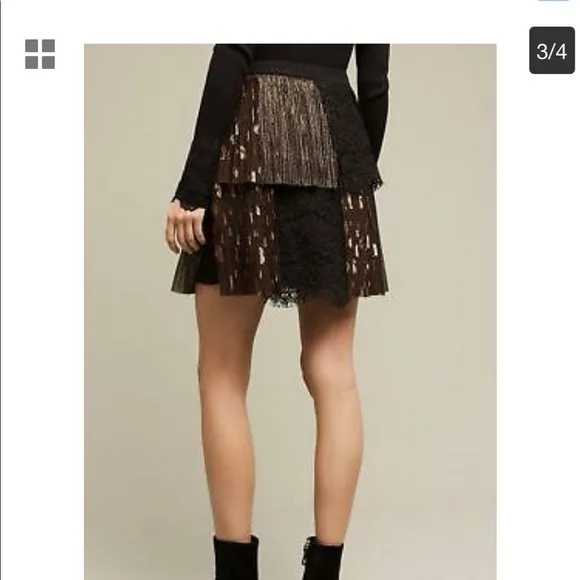 Anthropologie Soho Mini Skirt by Harlyn