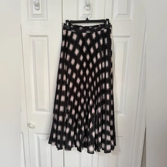 Anthropologie Women’s Valerie Accordion Pleated Maxi Skirt by Maeve size XS