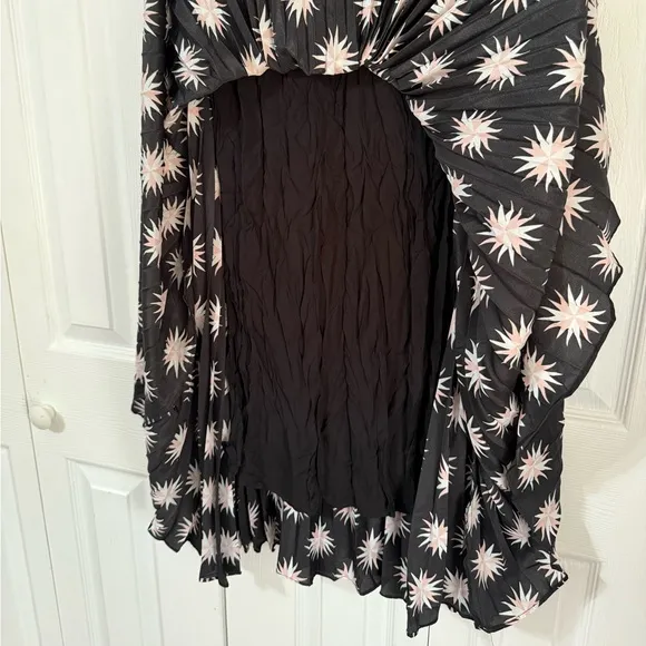 Anthropologie Women’s Valerie Accordion Pleated Maxi Skirt by Maeve size XS