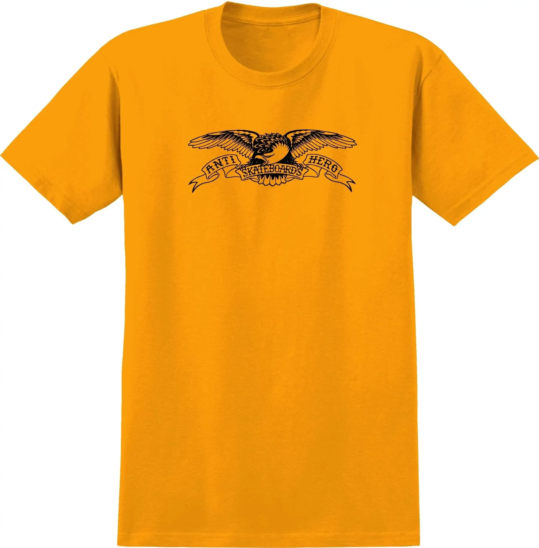 AntiHero Basic Eagle T-Shirt Gold
