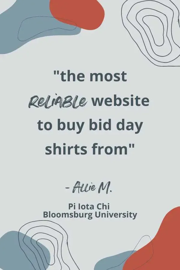 AOII Sweet Life Bid Day Tee