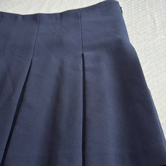 Aritzia Babaton Navy Hathaway Tennis Skirt Size 6
