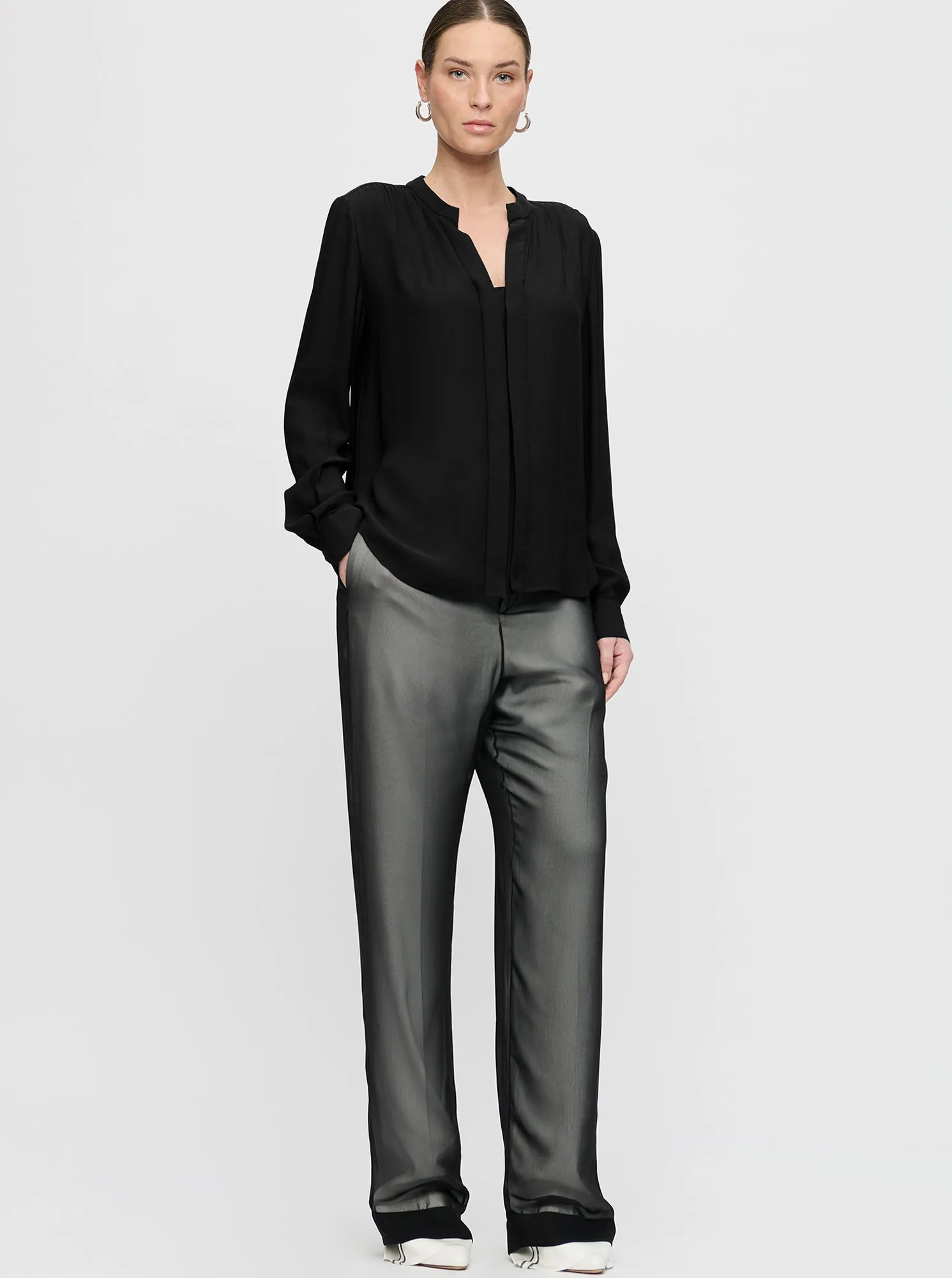 ATHENA crewneck top Black