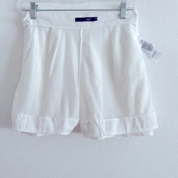 Authentic DJT White Pleated Tennis Core Skirt With Built In Shorts size S