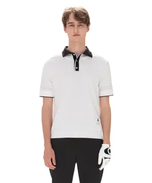 AVEN Men's Classic Polo Knit - White