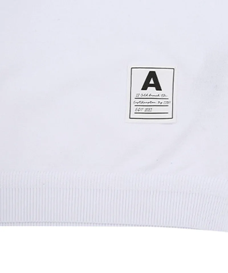 AVEN Men's Classic Polo Knit - White