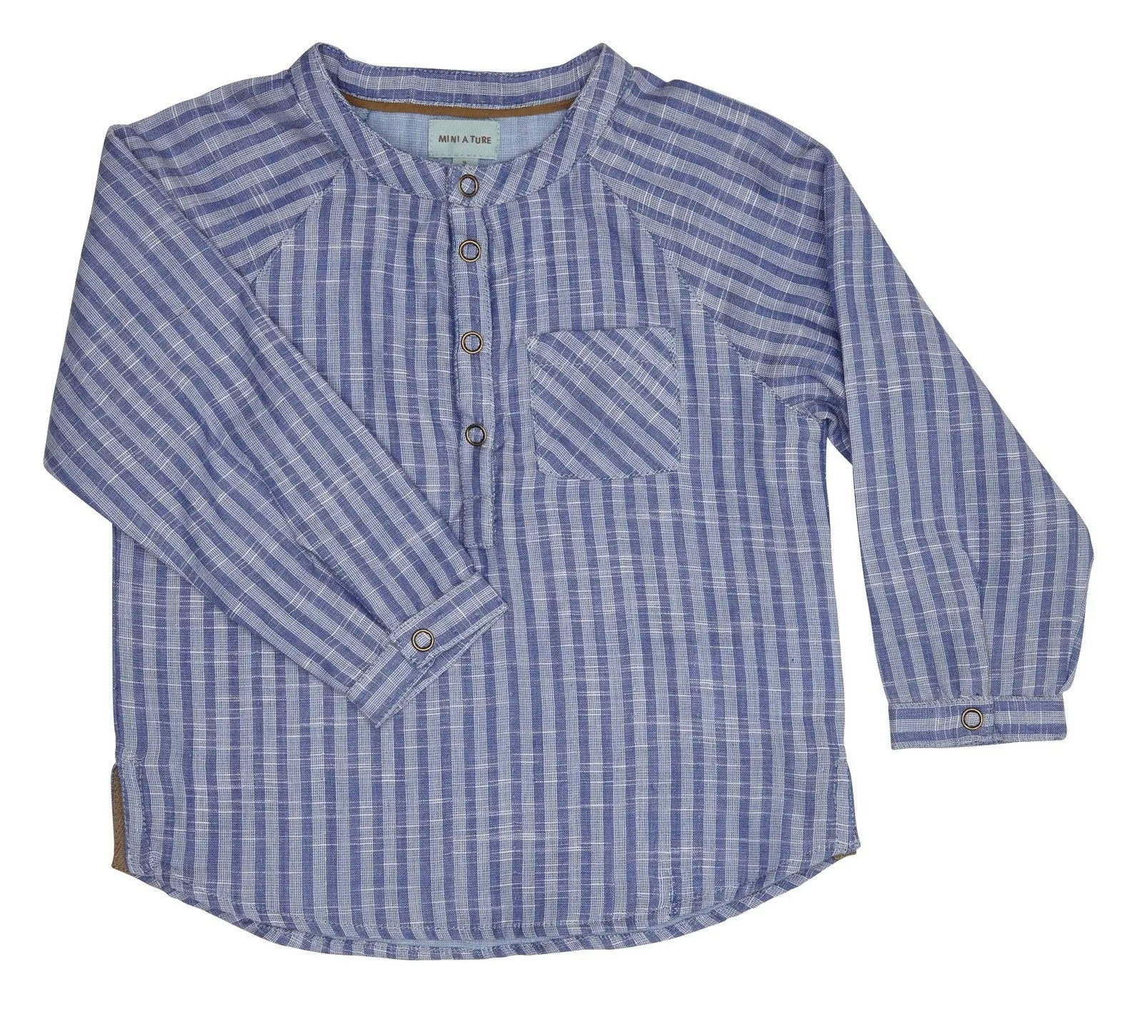 Baby Alton Striped Shirt Ashley Blue