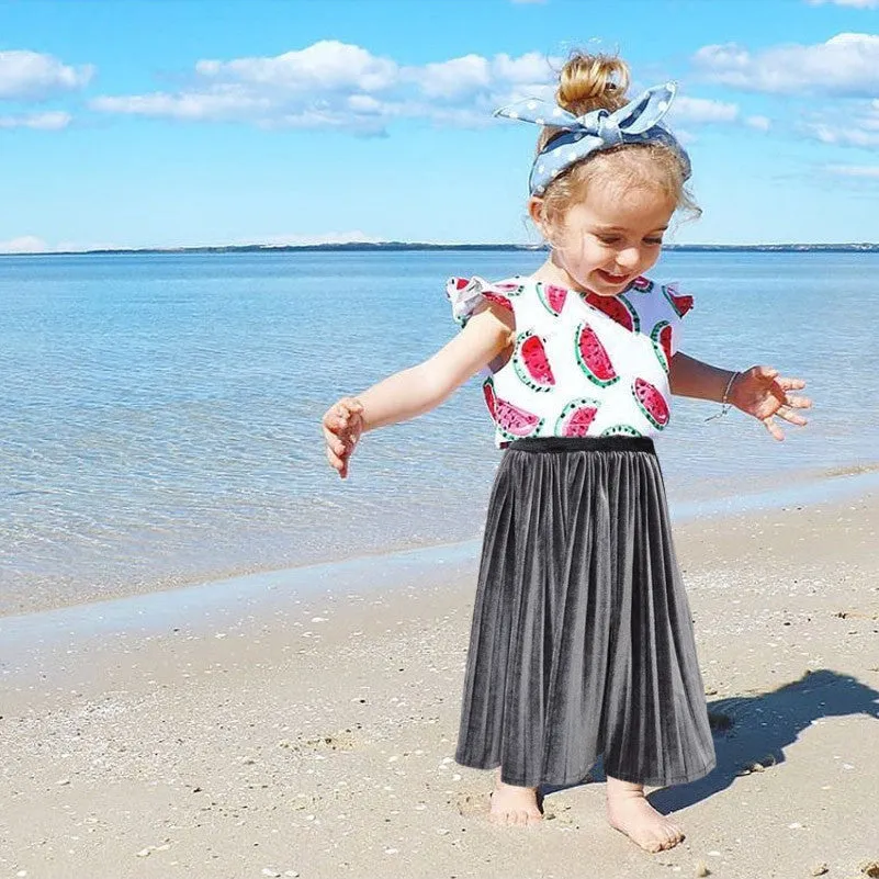 Baby Girls Pleated Skirt