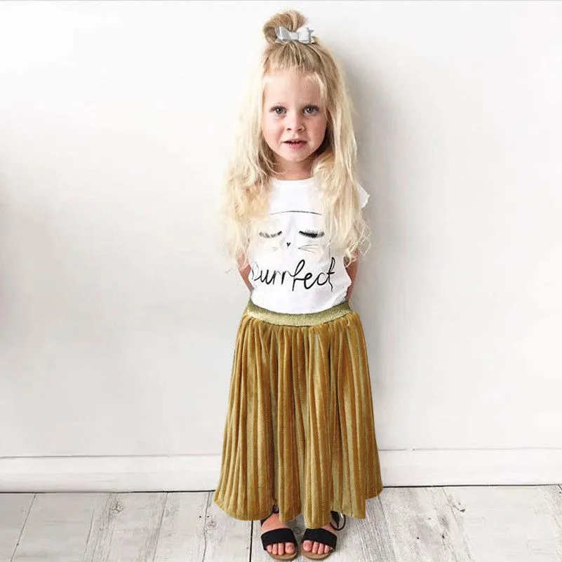 Baby Girls Pleated Skirt