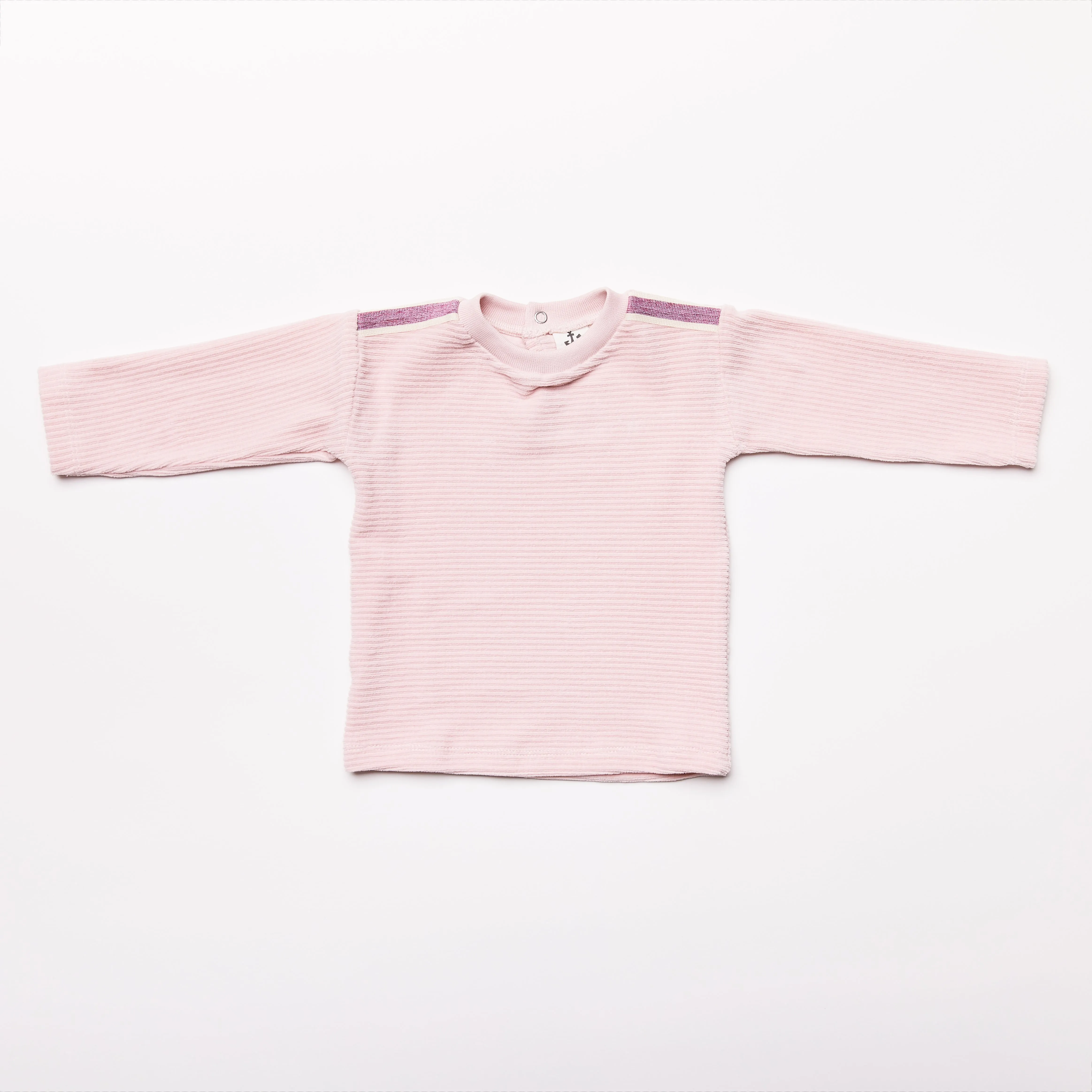 Baby Velvet Longsleeve // rose // SAMPLE
