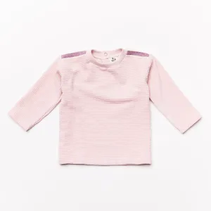 Baby Velvet Longsleeve // rose // SAMPLE