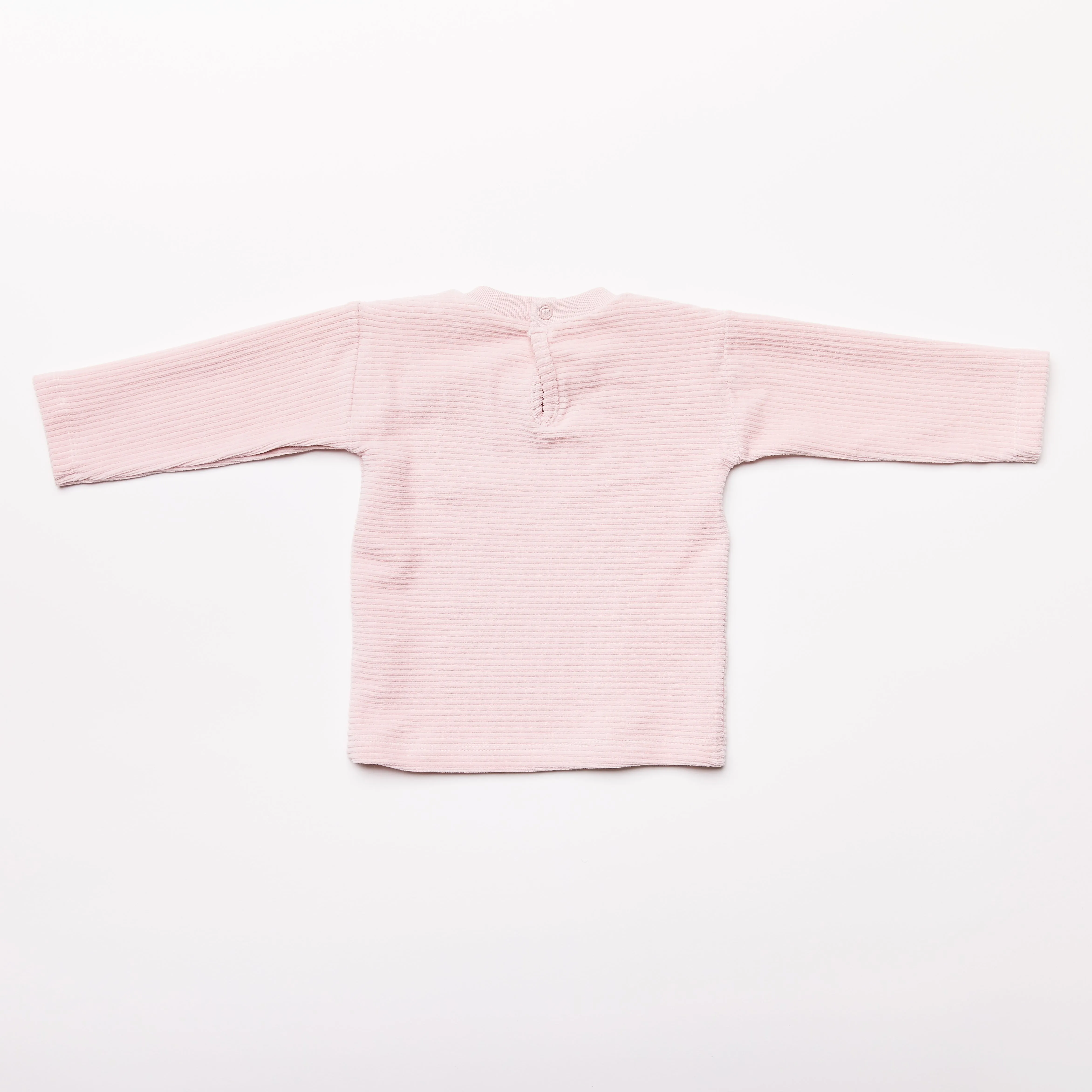 Baby Velvet Longsleeve // rose // SAMPLE