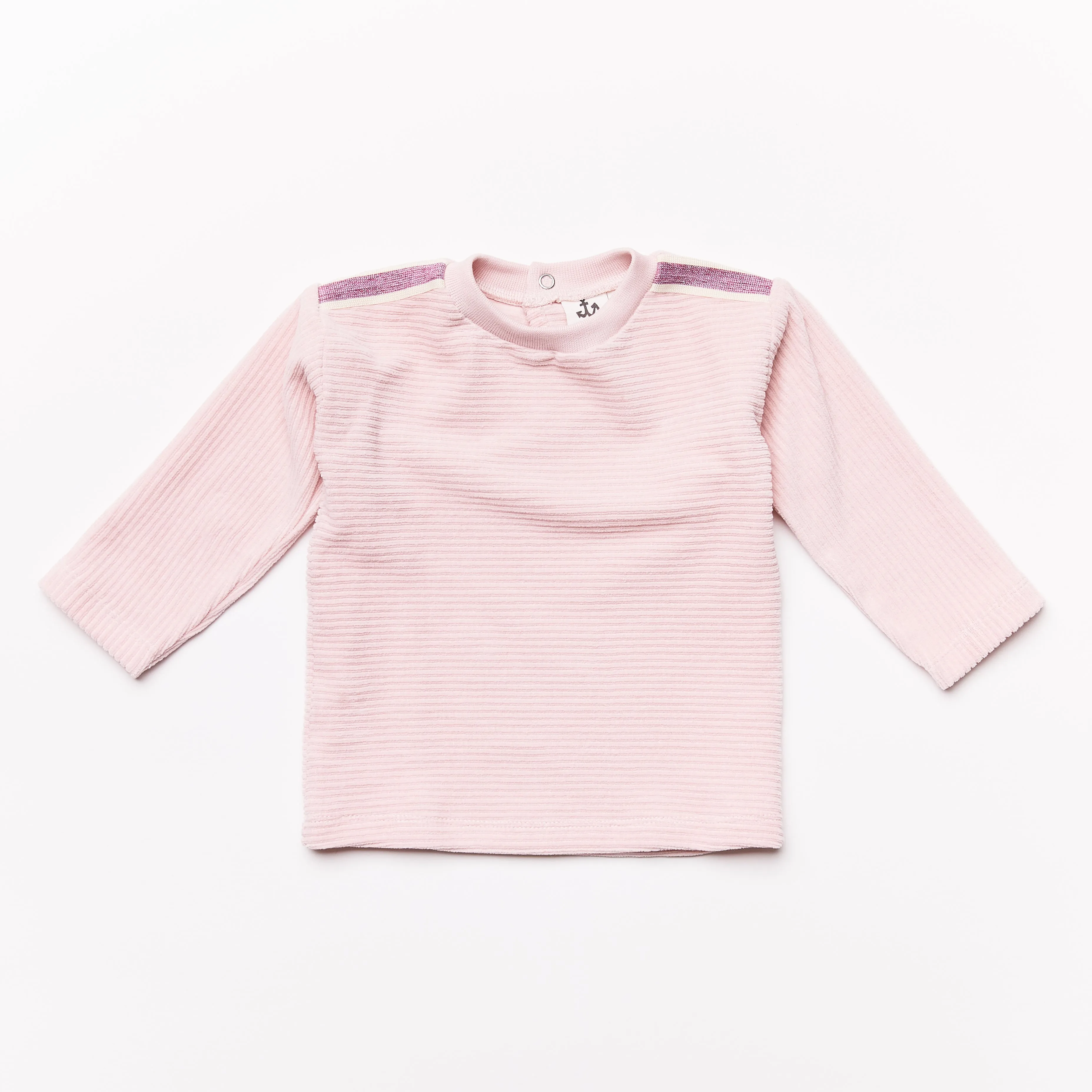 Baby Velvet Longsleeve // rose // SAMPLE
