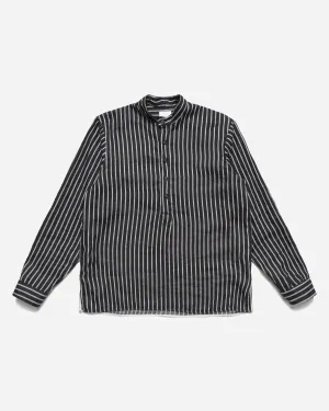 Band Collar Popover Shirt