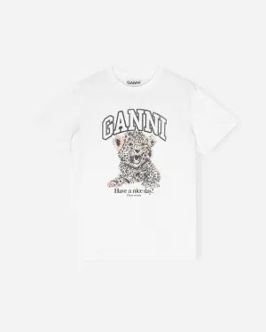 Basic Cotton Jersey - Leopard
