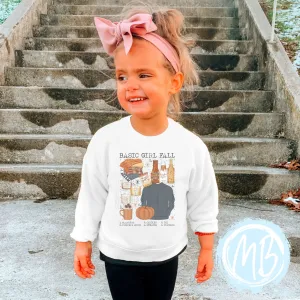 Basic Girl Fall Sweatshirt