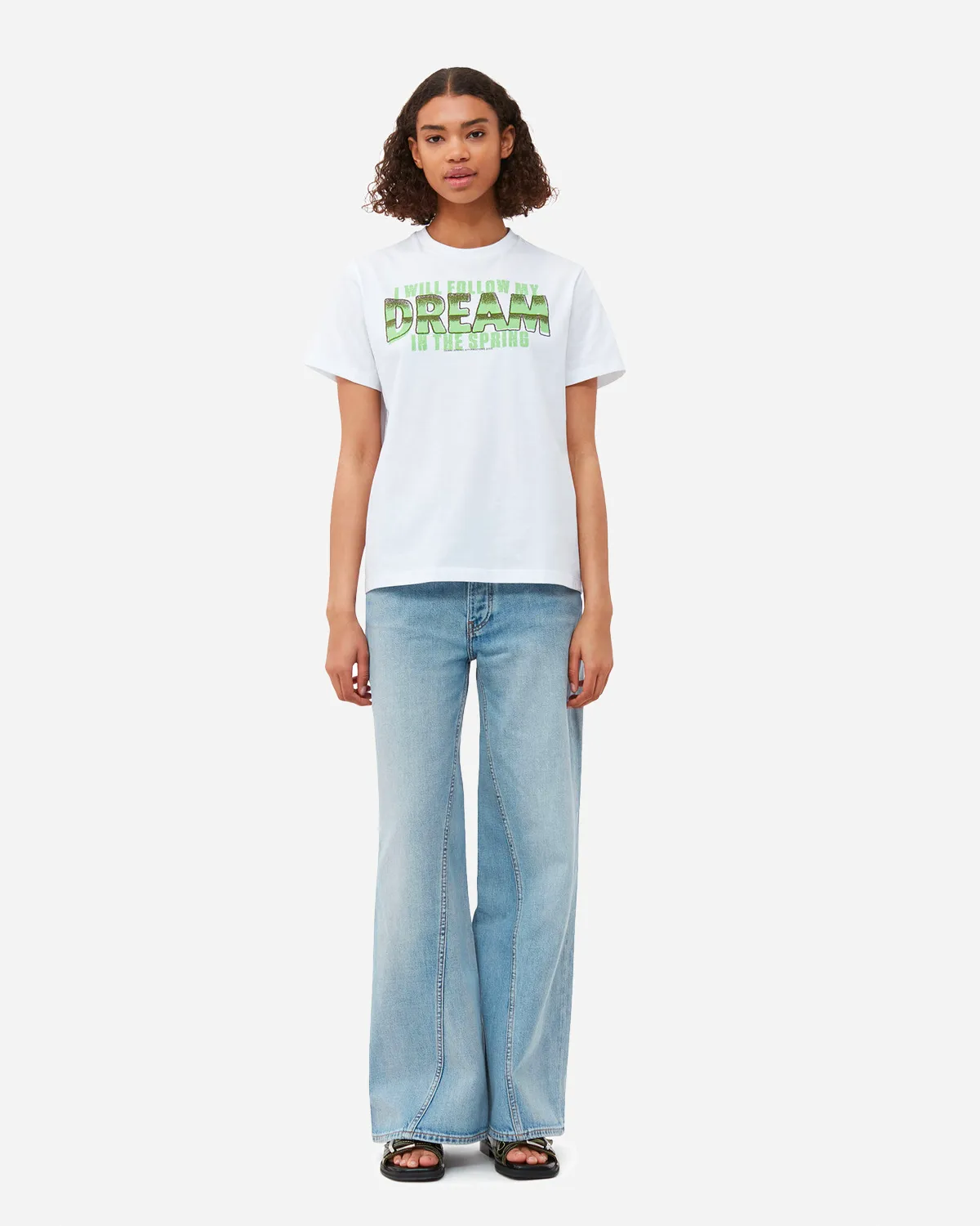 Basic Jersey Dream Relaxed T-shirt - Bright White