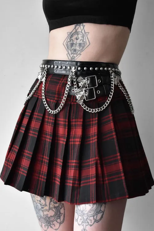 Bat Girl Skirt (Tartan)