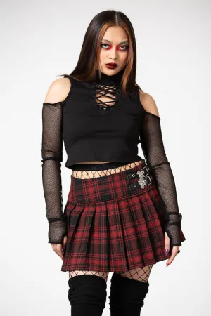 Bat Girl Skirt (Tartan)