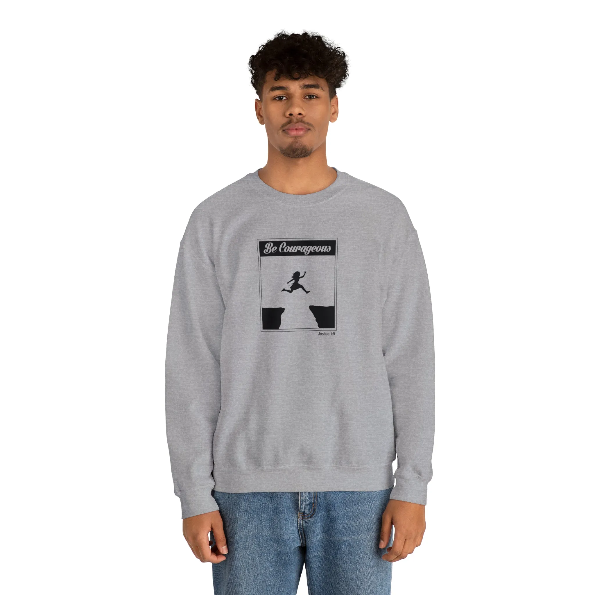 Be Courageous Women’s Unisex Heavy Blend™ Crewneck Sweatshirt