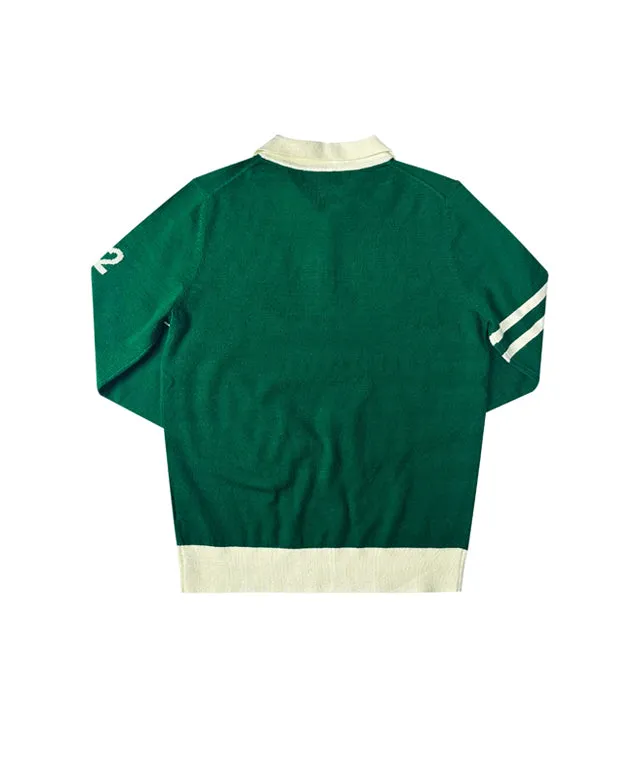 BENECIA 12 Button Collar - Green