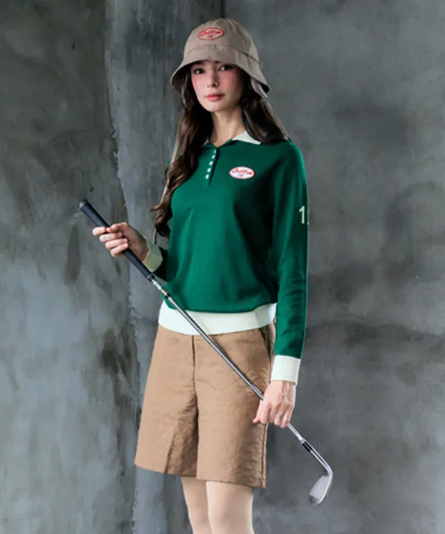 BENECIA 12 Button Collar - Green