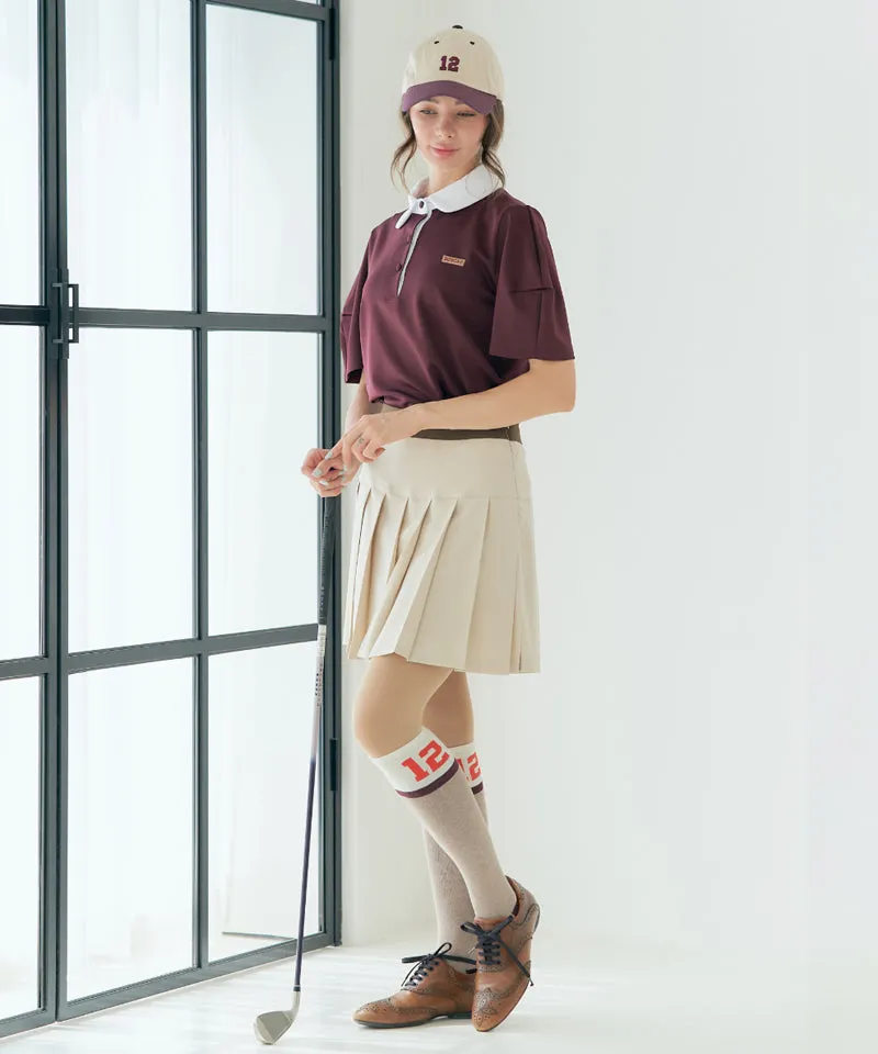 BENECIA 12 Flat Cushion Short Sleeve - Wine